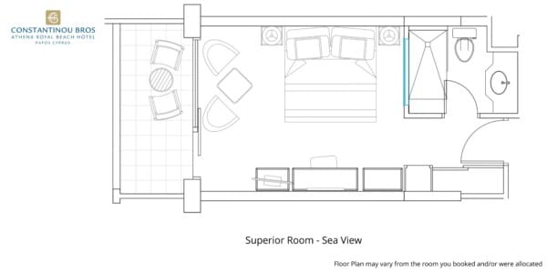 5 Superior Room - Sea View