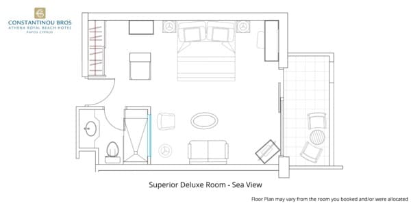6 Superior Deluxe Room - Sea View